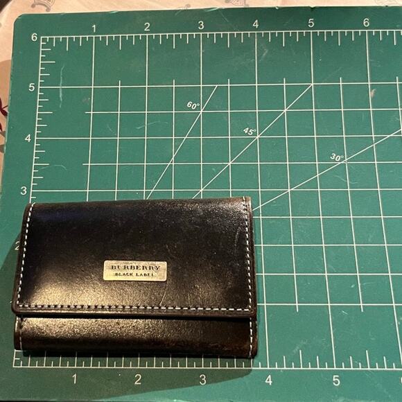 Burberry Black Label leather key case with six hooks for keys RARE - Picture 4 of 13